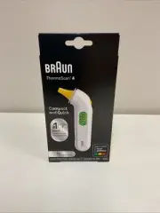 Braun ThermoScan 4 Digital Ear Thermometer- Color Coded Fever Guidance