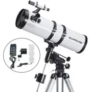 Visionking 6 inch 150 - 750mm Reflector Newtonian Astronomical Telescope & motor