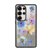 Galaxy S25 Ultra Impact Case Pressed Floral