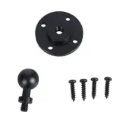 Tripod Connectors Ball Head Mount Base 17mm Ball Head to 1/4inch Male Adapter