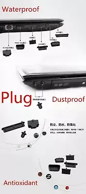 Silicone plug port cover For Lenovo Thinkpad X240 X230 X240S X250 T440 T440S