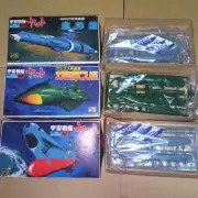 Space Battleship Yamato Galamis Mecha Collection Model Kit SET