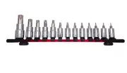 Eight Tool XSBH-S13 Tamper Proof Torx Socket Bit Set of 13 Pcs. Sliding Rail.