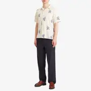 Paul Smith Flower Embroidered Vacation Shirt