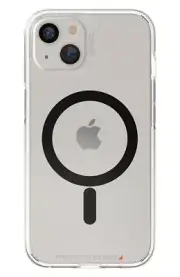 Gear4 Santa Cruz Snap MagSafe Case for Apple iPhone 13 6.1" (Clear/Black)