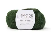 Mode at Rowan ::Alpaca Cotton #18:: alpaca cotton yarn Foliage Green