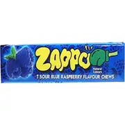 Zappo Sour Blue Raspberry Flavour Chews 29g