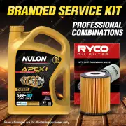 Ryco Oil Filter Nulon 7L APX5W40D2 Engine Oil Kit for Holden Captiva Cruze Epica