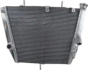 Aluminum Radiator Compatible For Suzuki GSXR600 GSXR750 K6 K7 GSXR 600 750 2006-2015 Cooler Cooling Coolant