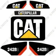 Fits Caterpillar 242B-2 Decals Reproduction Skid Steer Equipment Decals