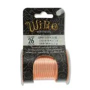 BeadSmith Copper 26 Gauge Craft Wire Elements - 34 Yard Spool