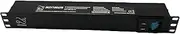 Infitronic - INSV1006FR – 19 Inch PDU 8-Way French Standard Power Strip 1U with 2X USB Charging + Switch