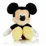 7" Disney Baby Mickey Mouse Stuffed Animal Plush Toy Mini Jingler New