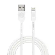Bonelk Long-Life Easy Grip 2m USB-A to 8-Pin Charging Cable For iPhone 15 White