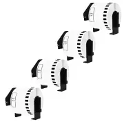 4 Roll 62mm CONTINUOUS for Brother DK2205 QL-700 QL-500 Print Labels w/1 Frame