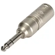 Neutrik NA3MP XLR Male Adapter to 1/4" Stereo Plug