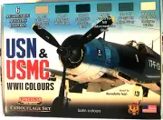 USN & USMC Warplane Paints - LIFECOLORS WWII