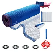 Durable Fire Retardant Debris Safety Netting 8.6' x 150' for Construction Sites