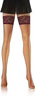 [Sesto Senso] Hold-Up Fishnet Stockings Lace Stockings Fine Mesh Stockings Lace
