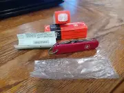 Pre-1975 Dogleg Vintage Wenger Model # 750, 2 layer N.O.S.85mm. Swiss Army Knife