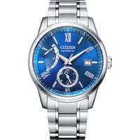 在飛比找PChome24h購物優惠-CITIZEN 星辰 正能量動儲機械紳士腕錶 NB3001-