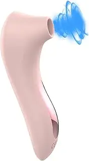 Sucking Vibrator Adult Sex Toys Clitoral G Spot Vibrators Female Rose Vibrator for Women with 10 Suction & Vibrations Modes Powerful Quiet Clitoris Nipple Clit Stimulation Sexual Pleasure Tools for Women Couple (Skin)