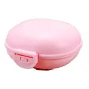 10Pcs Plastic Travel Dish Plate Case Bath Soap Holder Container With Lid Bathroom Accessories