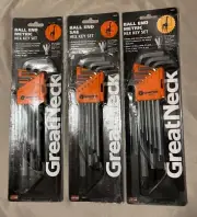 GreatNeck Ball End SAE Hex Key Set…3 Sets