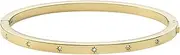 Fossil Women's Stainless Steel Gold-Tone Bangle Bracelet