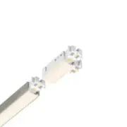 DALS Lighting LINU12-ACC-T-LEFT Illuminated Left T-Connector for - White