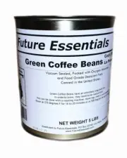 Future Essentials Long Shelf Life Emergency Camp Food Green Coffee Beans #2.5