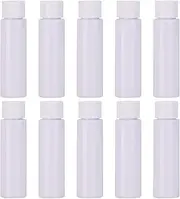 Travel Size Containers | 10x Travel Bottle Set - Refillable Dispenser Portable 30ml Leak Proof Accessories for Conditioner Liquid Cream Face Wash Shower Gel Toner Shampoo