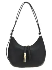 [Furla] Furla-Furla Goccia S Borse A Spalla E Tracolla Nero-Donna OS