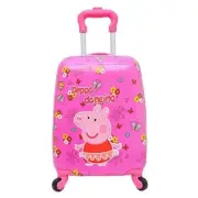 AU Hello Kitty 3D Carry On Hard Shell Suitcase Luggage Light Weight 18” Kids