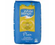 12 X White Wings Plain Flour 1Kg