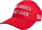[EachEver] Donald Trump 2024 45-47 MAGA Hat Make America Great Again Slogan with USA Flag Adjustable Baseball Cap for Men Women