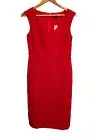 Ann Taylor red dress 4 NWT Polyester Spandex