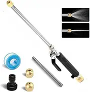 Jet Sono Power Washer, Jet Sono High Pressure Washer, Jetsono 2-in-1 High Pressure Power Washers, Portable,with Hose Quick Connectors, for Floor Wall Fence Cleaning Garden Watering (Black)