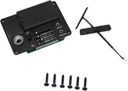 yuksok Electric Violin Pickup Electronic String Instrument Pickup Easy to Mount Acoustic Instrument Amplifier for Violin Bass Cello