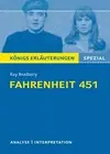 Fahrenheit 451: Textanalyse und Interpretation , Bradbury Paperback*.