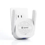 AC1200 WiFi Extender Booster Signal Repeater, 4 FEMs Independent Signal Ampli...