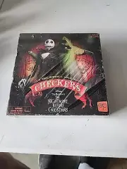 Checkers Game Disney Nightmare Before Christmas Jack Skellington Oogie Boogie