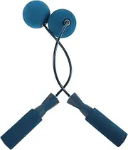 Generic Adjustable Cordless Jump Rope Weighted Balls for Adults Boys and Girls Men Women Tangle- Dual Bearing Versatile