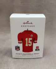 PATRICK MAHOMES II JERSEY 2020 HALLMARK KEEPSAKE ORNAMENT NIB
