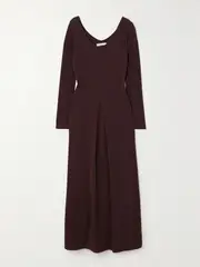 [Max Mara] Max Mara - Leisure Valido Stretch-jersey Maxi Dress - Red - x small x small Red