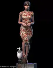 Joi V2 Statue 3D Print Unpainted/Unassembled