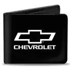 Buckle Down Chevrolet Bowtie American Camo Red White Blue Vegan Leather Wallet