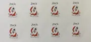 24x Personalised Christmas Gift Stickers Labels Disney 101 Dalmatian Dog Santa
