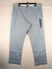 J Crew Pants Mens 36x30 Light Blue Straight Fit Chino