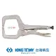 【KING TONY 金統立】專業級工具 C型萬能鉗 11”(KT6615-11)